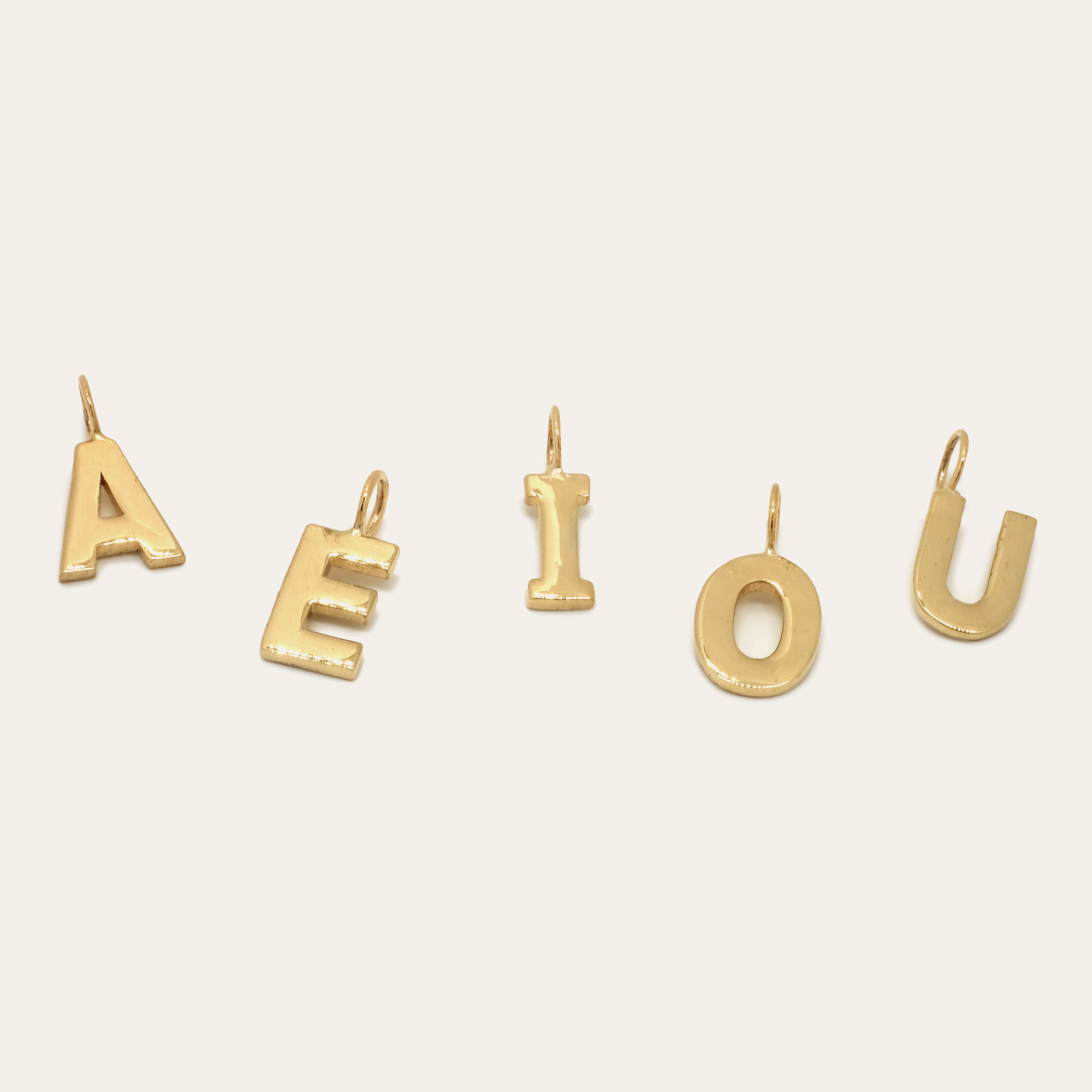 Bold Type Letter Charm | Special Order