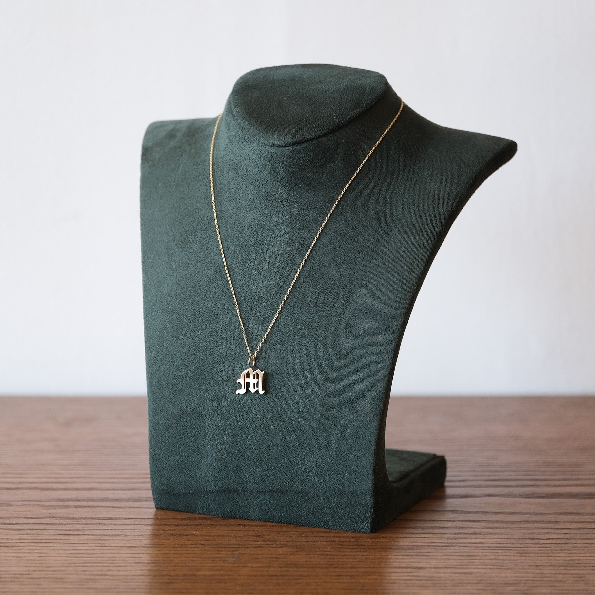 Old English Letter Charm | OOAK