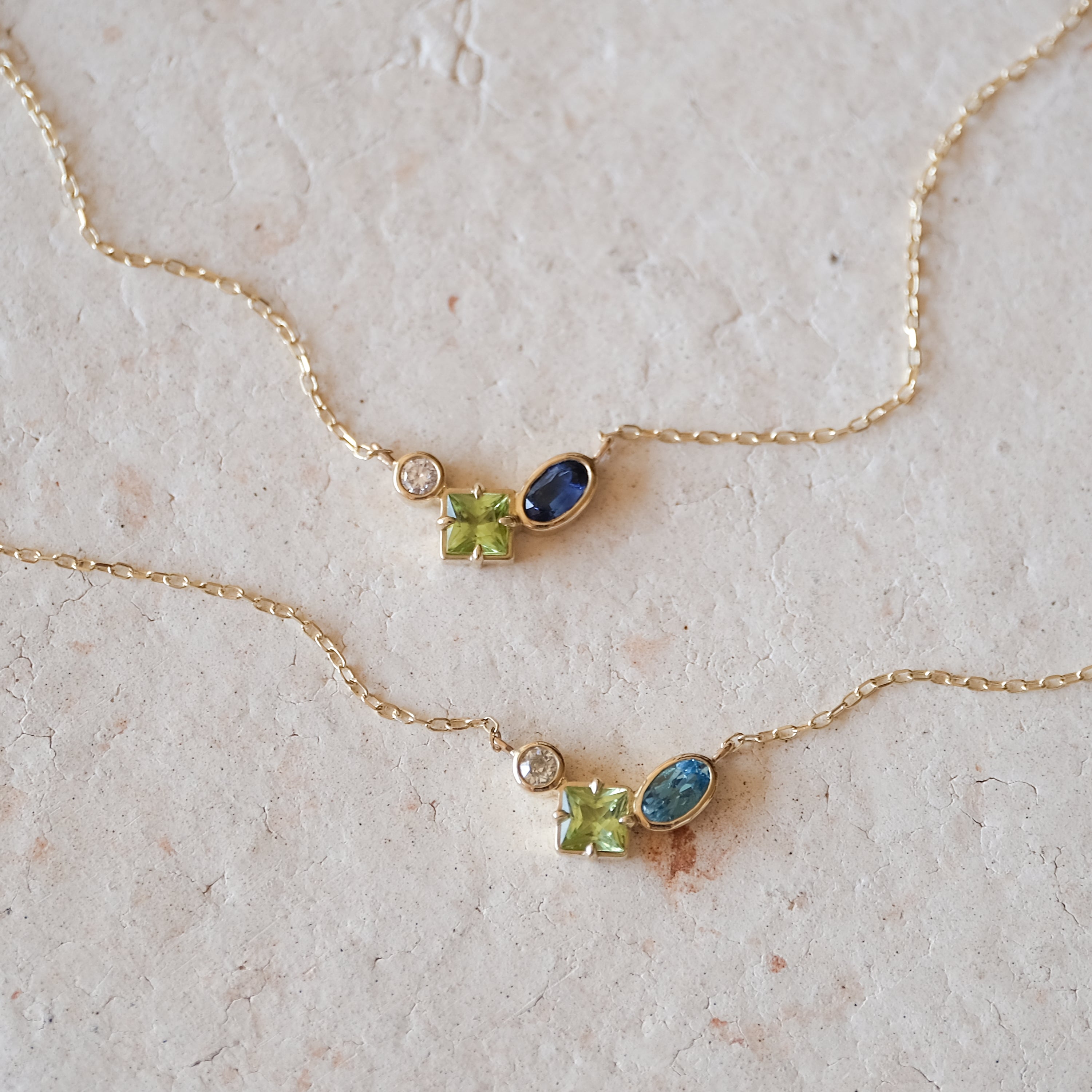 Harmony Multi-Stone Necklace | OOAK