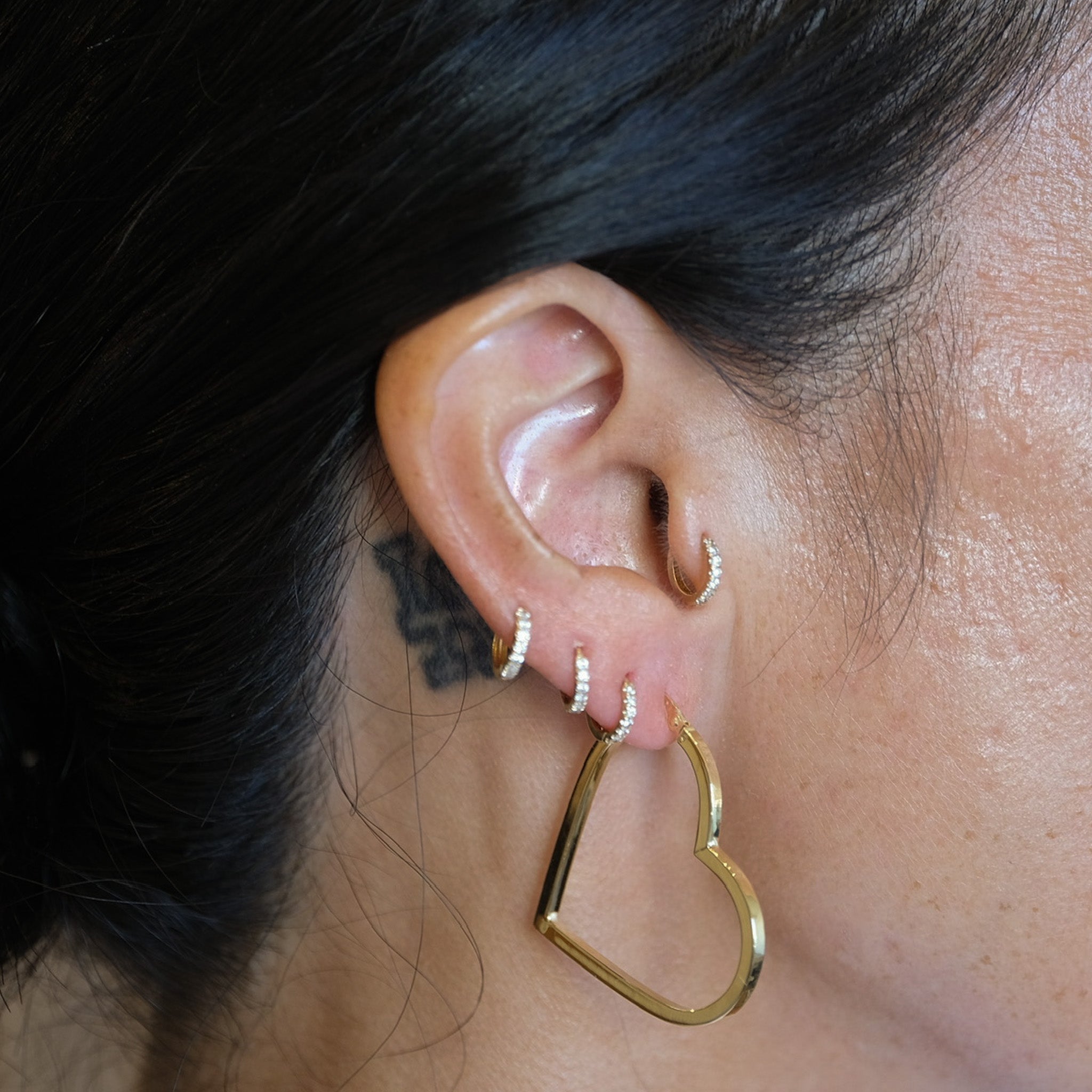 Heart Hoops | OOAK