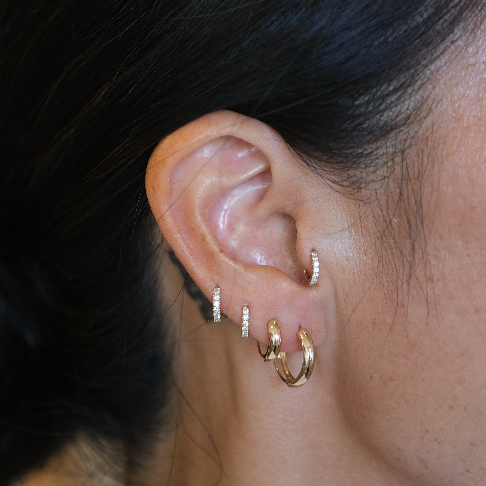 Open Back Chubby Hoop | OOAK