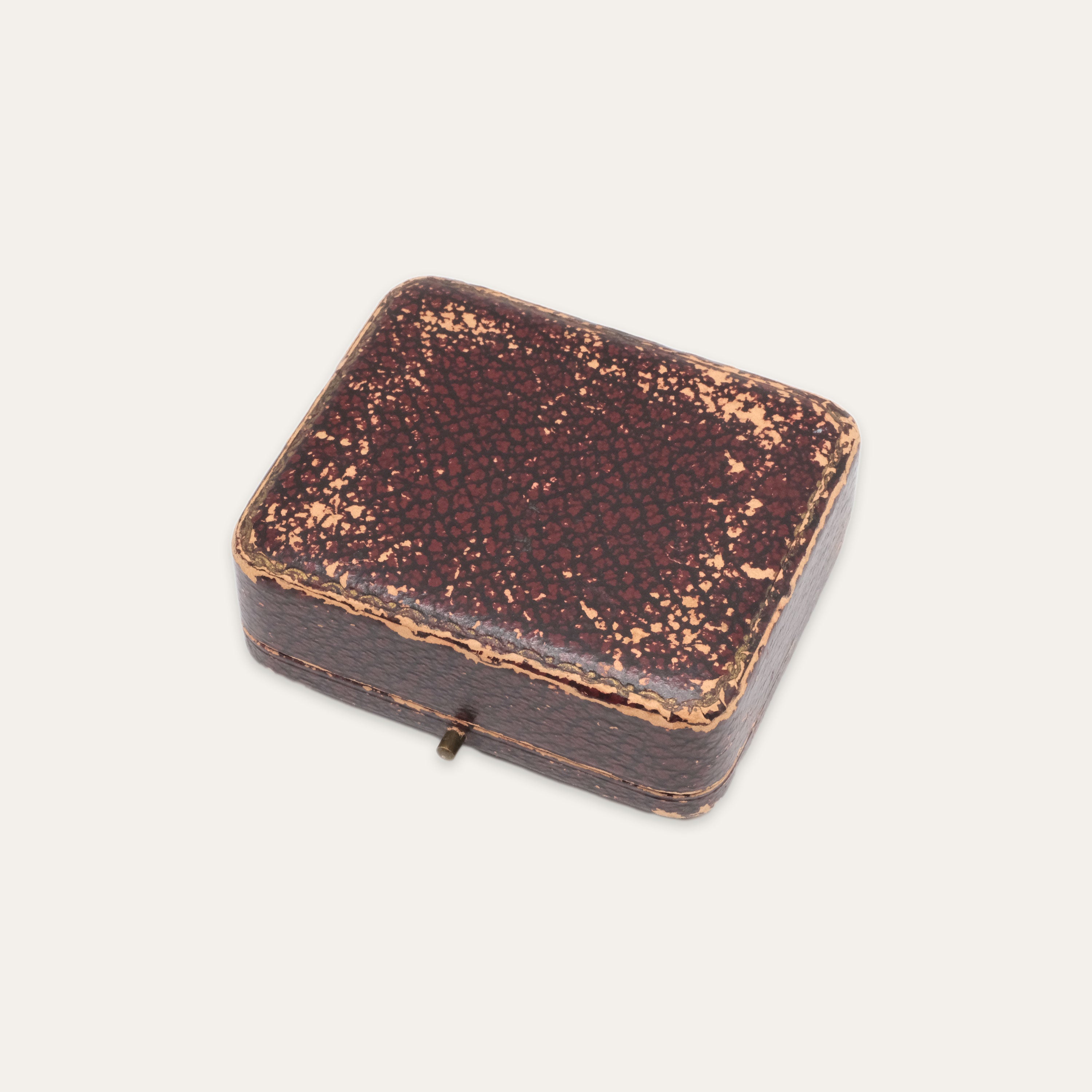 Maroon Ring Box | OOAK