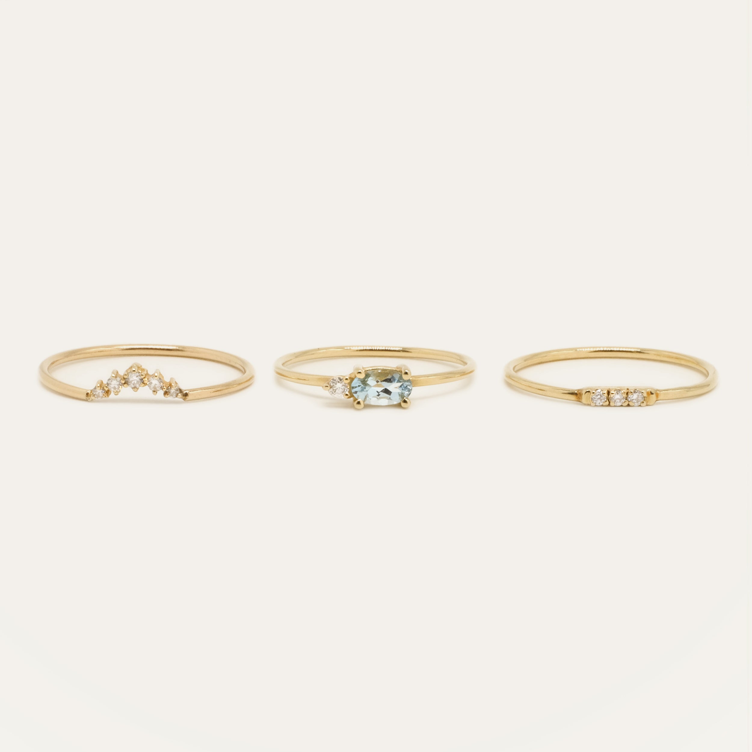 Morning Dew Ring Stack
