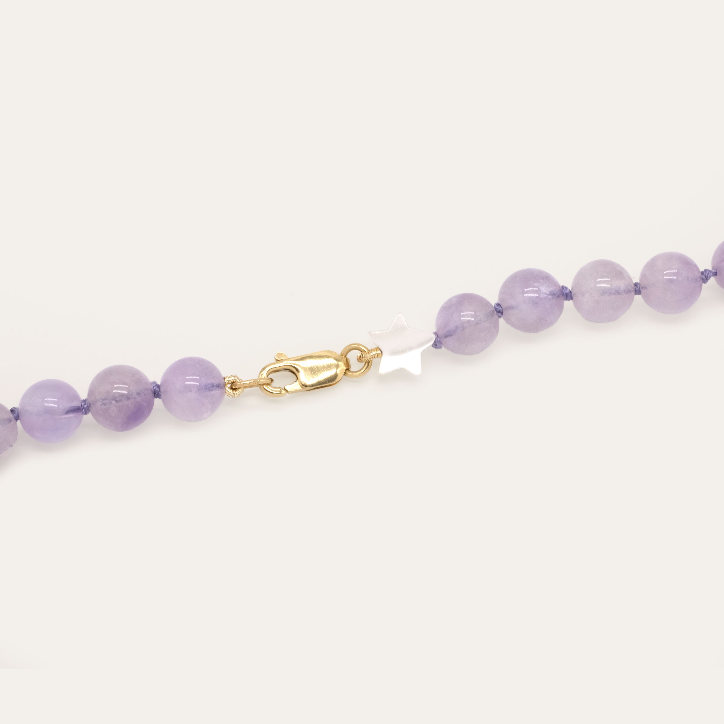Amethyst Beaded Necklace | OOAK