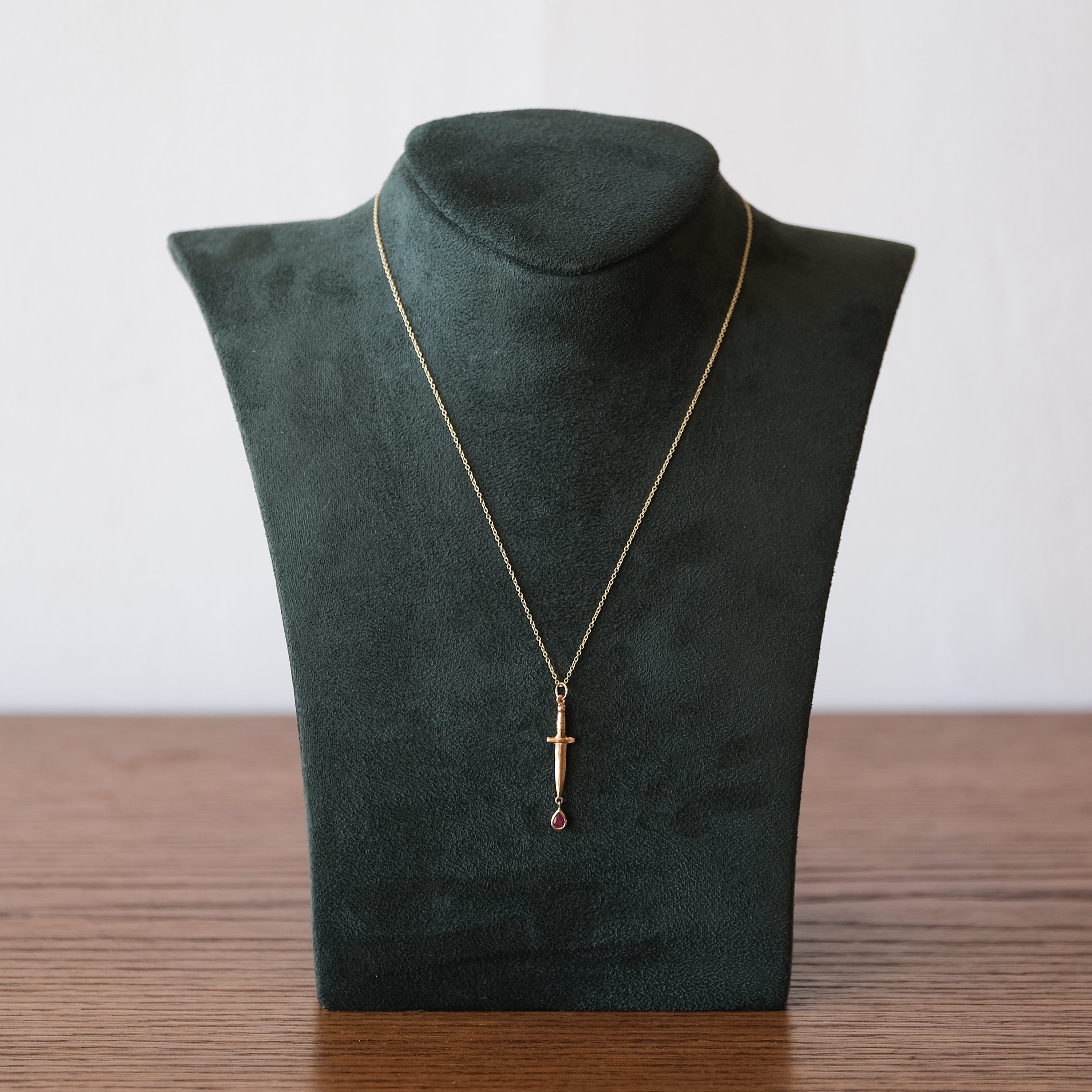 Ruby Sword Charm | OOAK