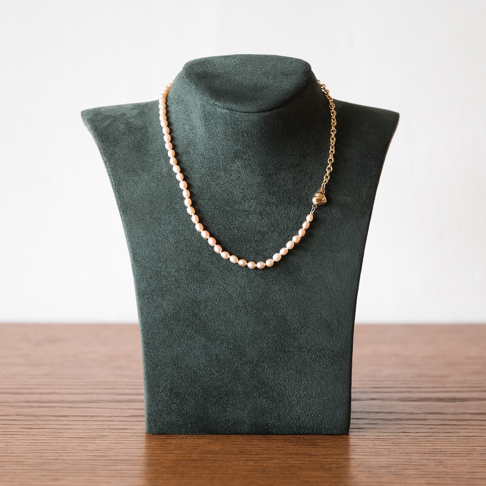 Blush Pearl Sailor Necklace | OOAK