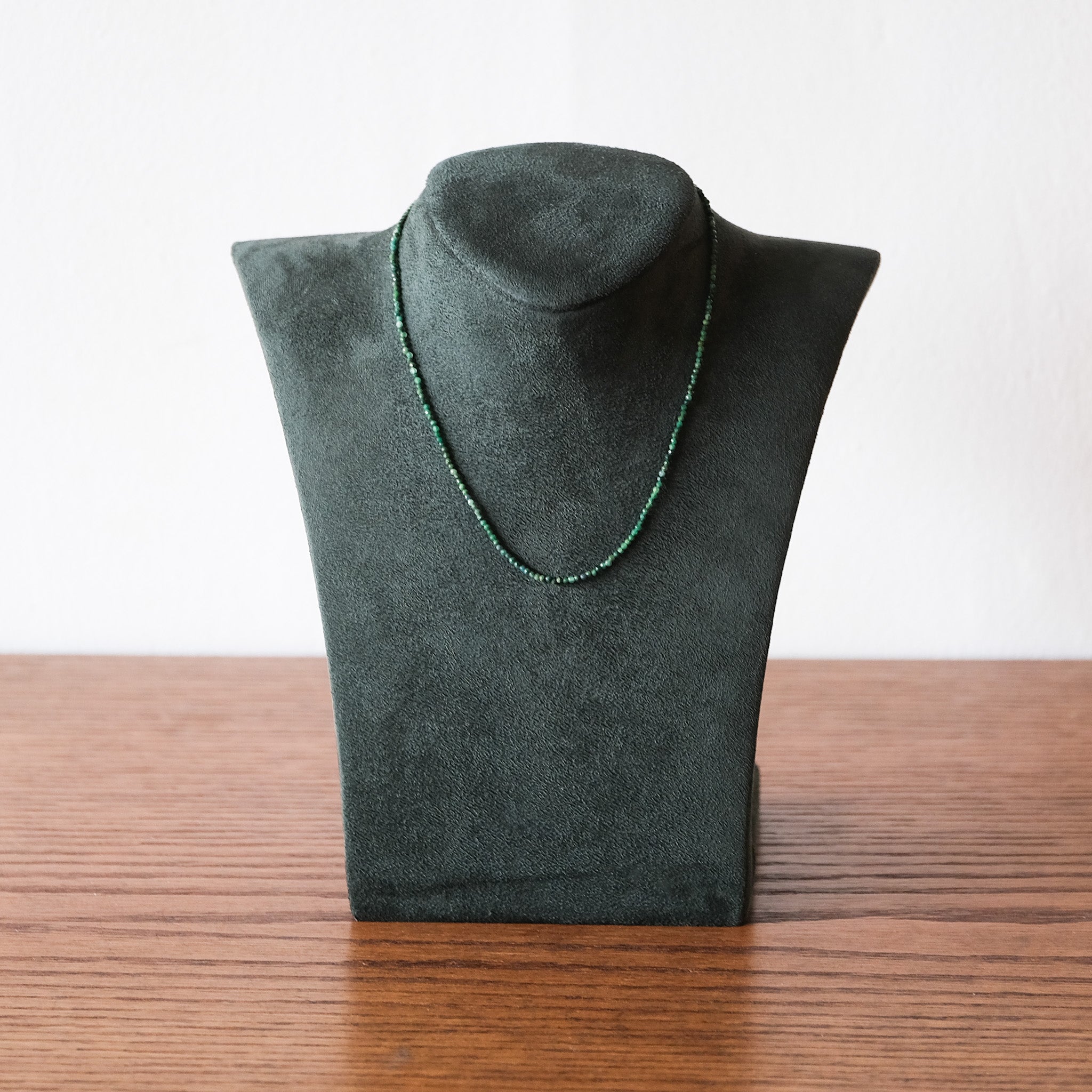 Faceted Jade Beaded Necklace | OOAK