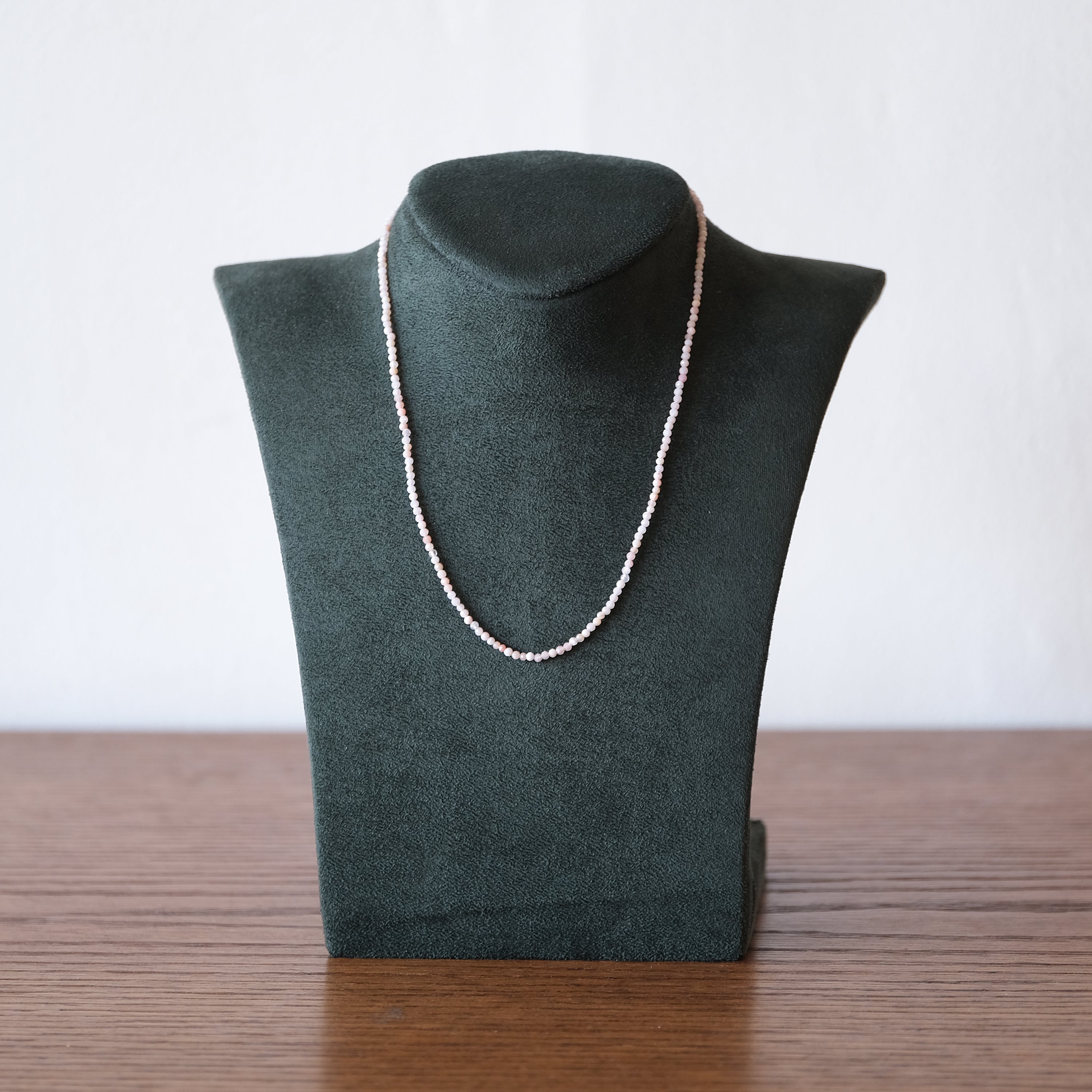 Faceted Pink Opal Necklace | OOAK