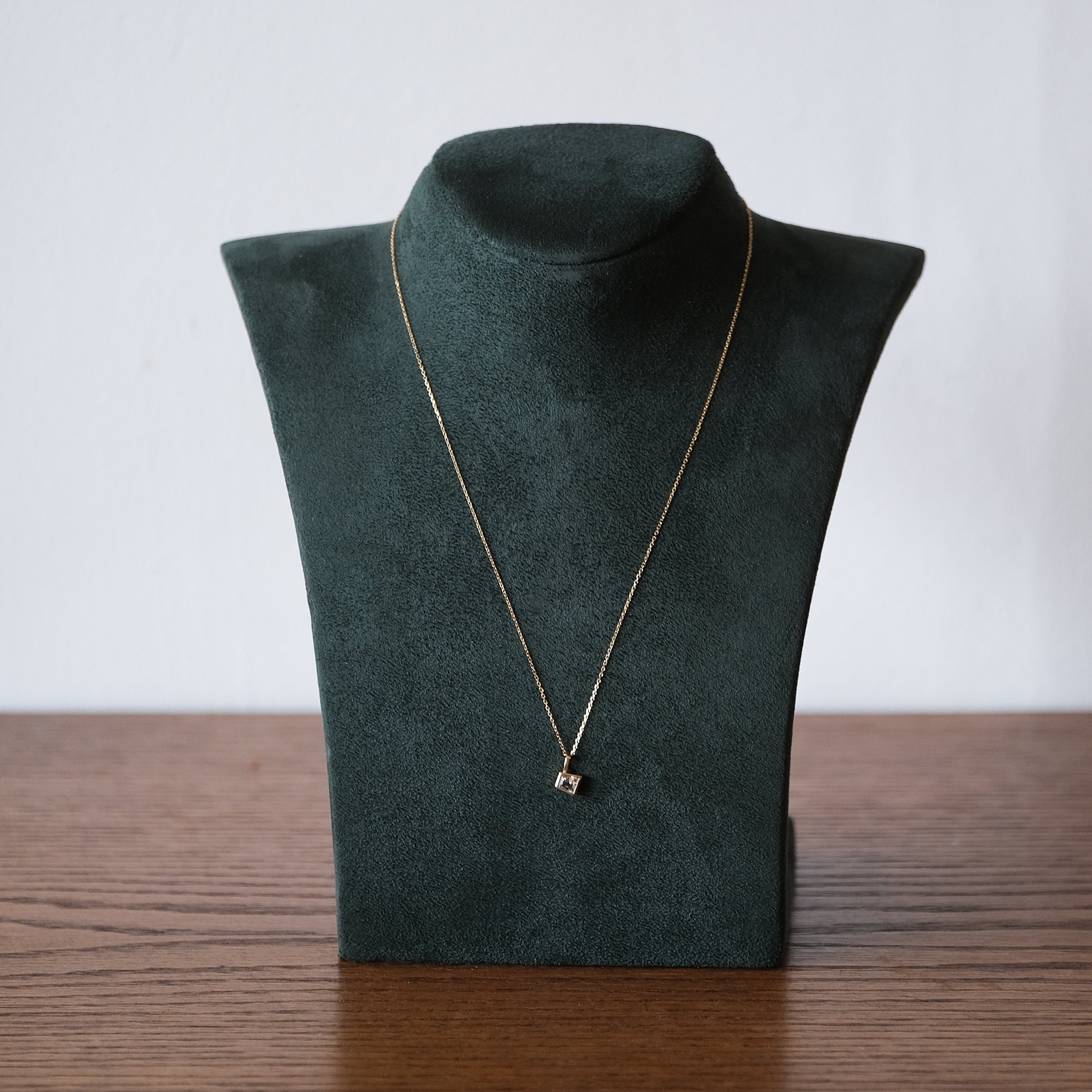 Geo Aquamarine Charm | OOAK