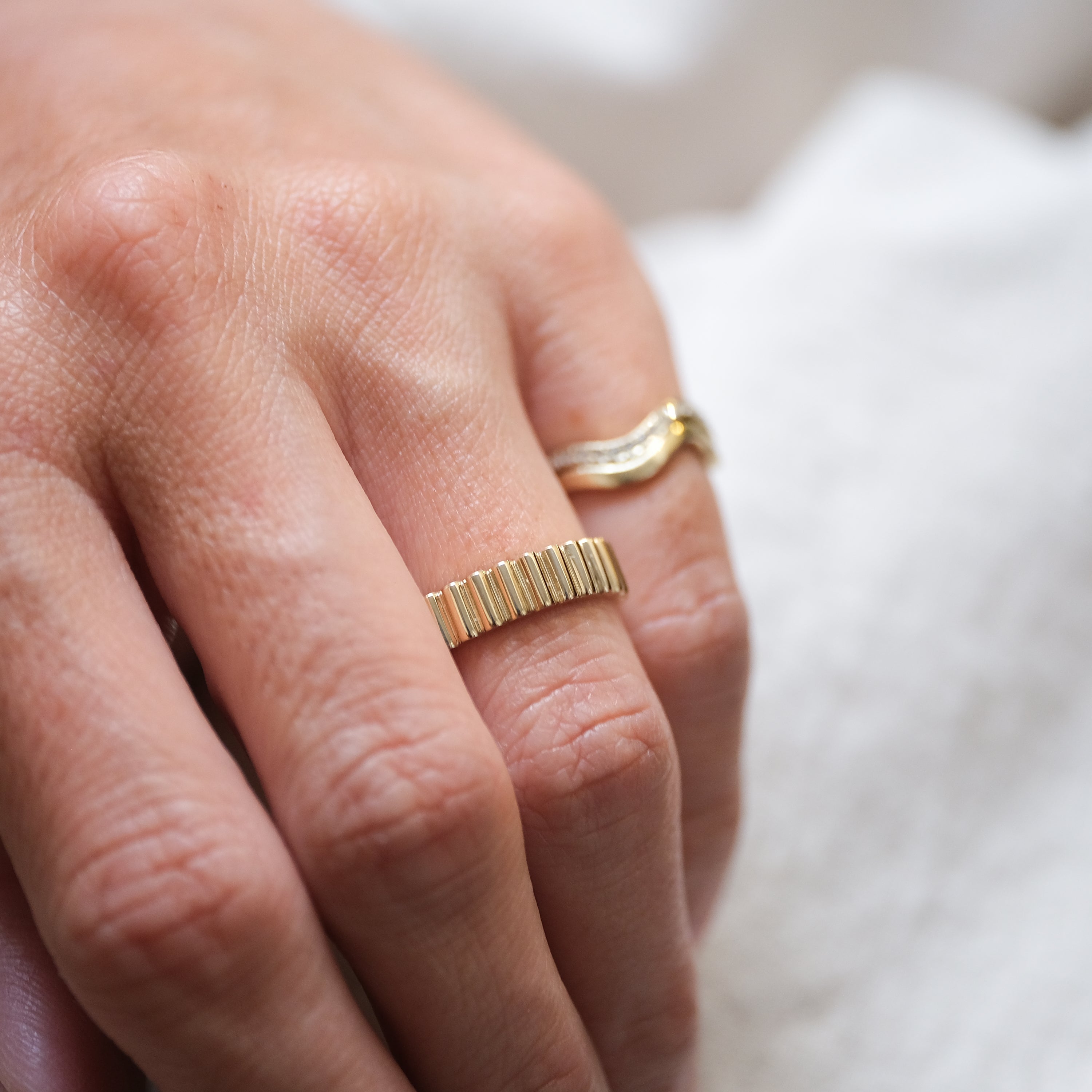 Ribbed Ring | OOAK