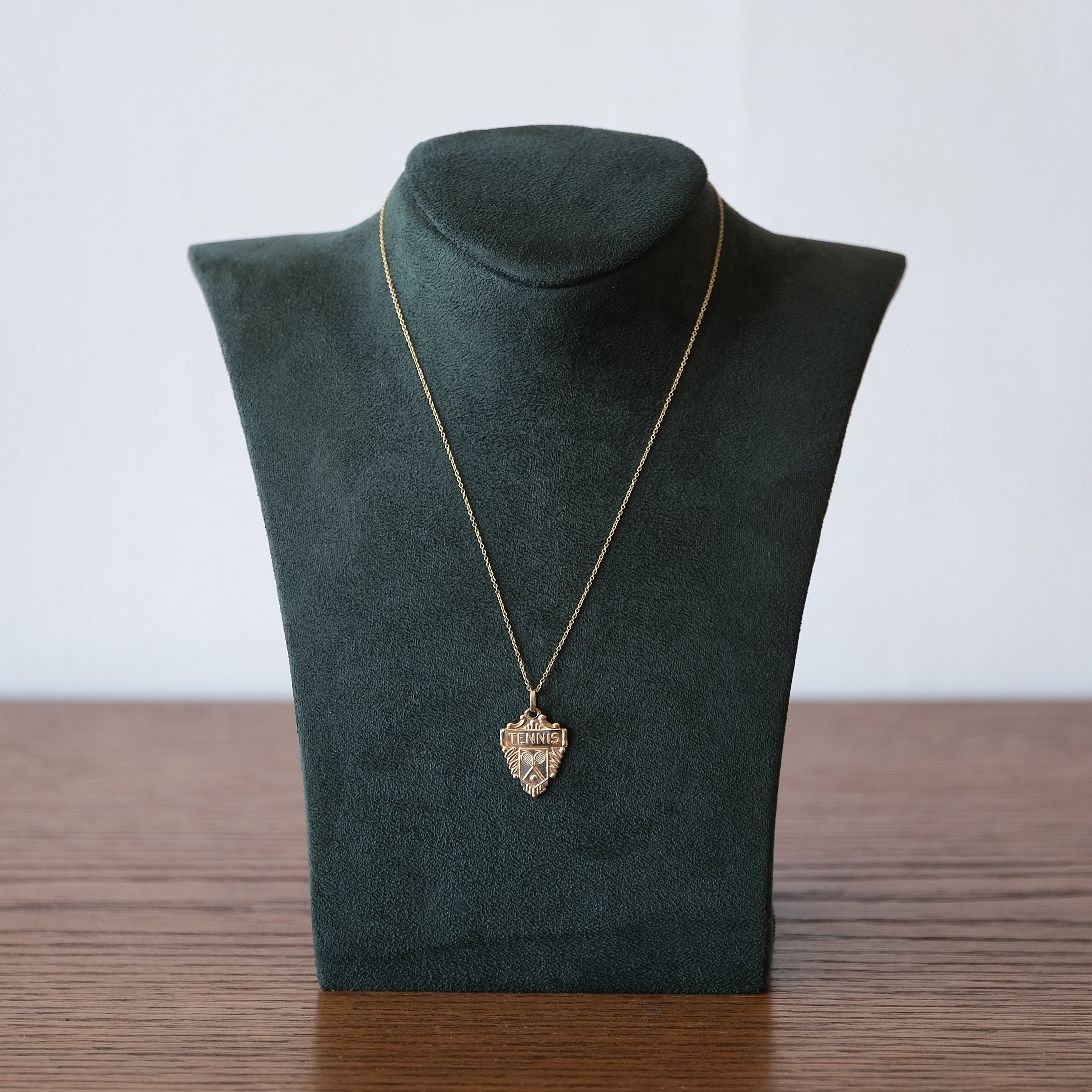 Tennis Court Crest Pendant