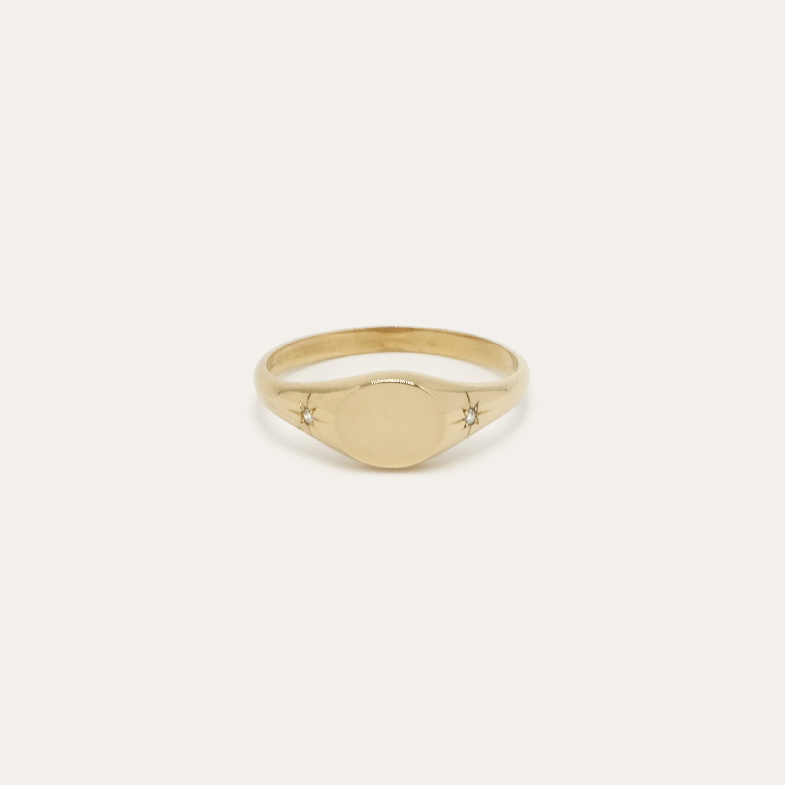 Baby Signet Freckle Ring