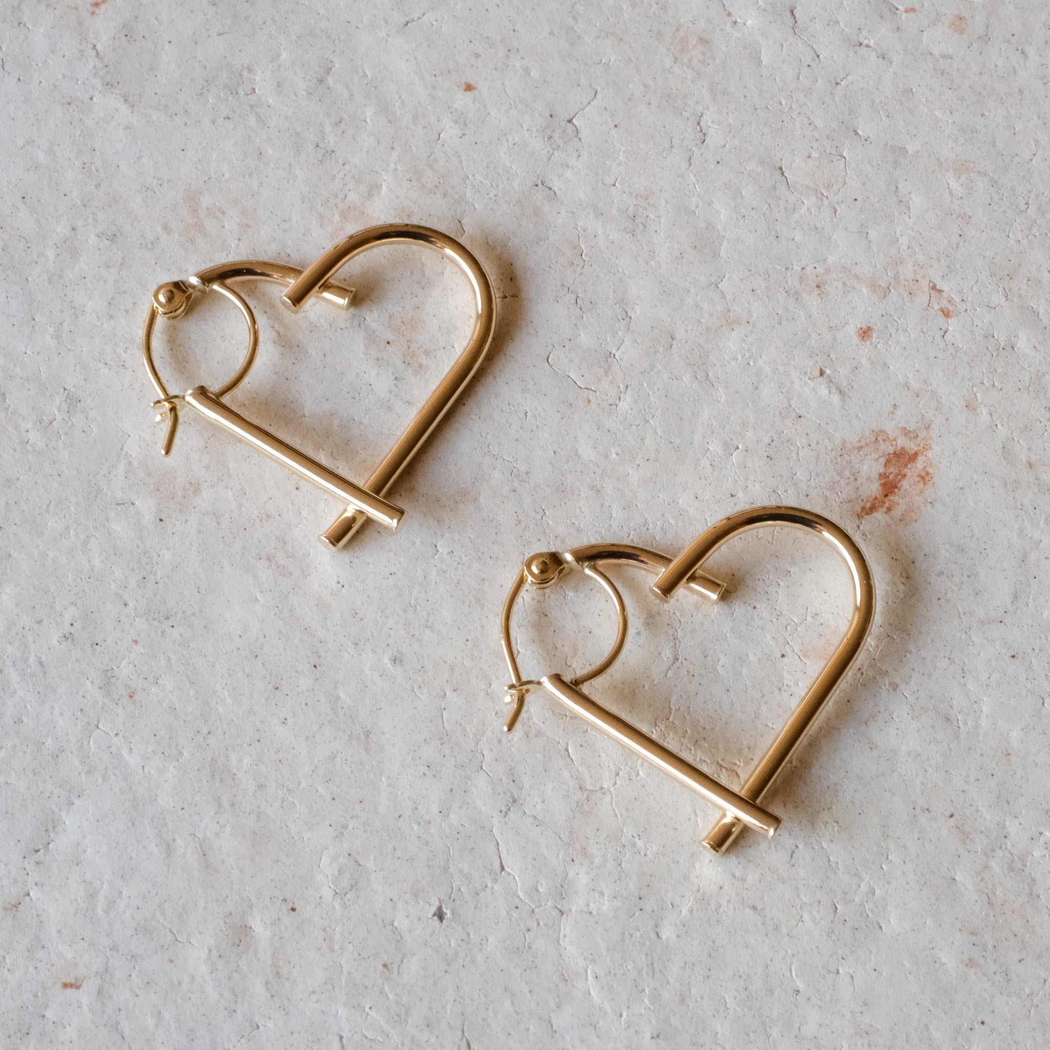 Cross My Heart Hoops | OOAK