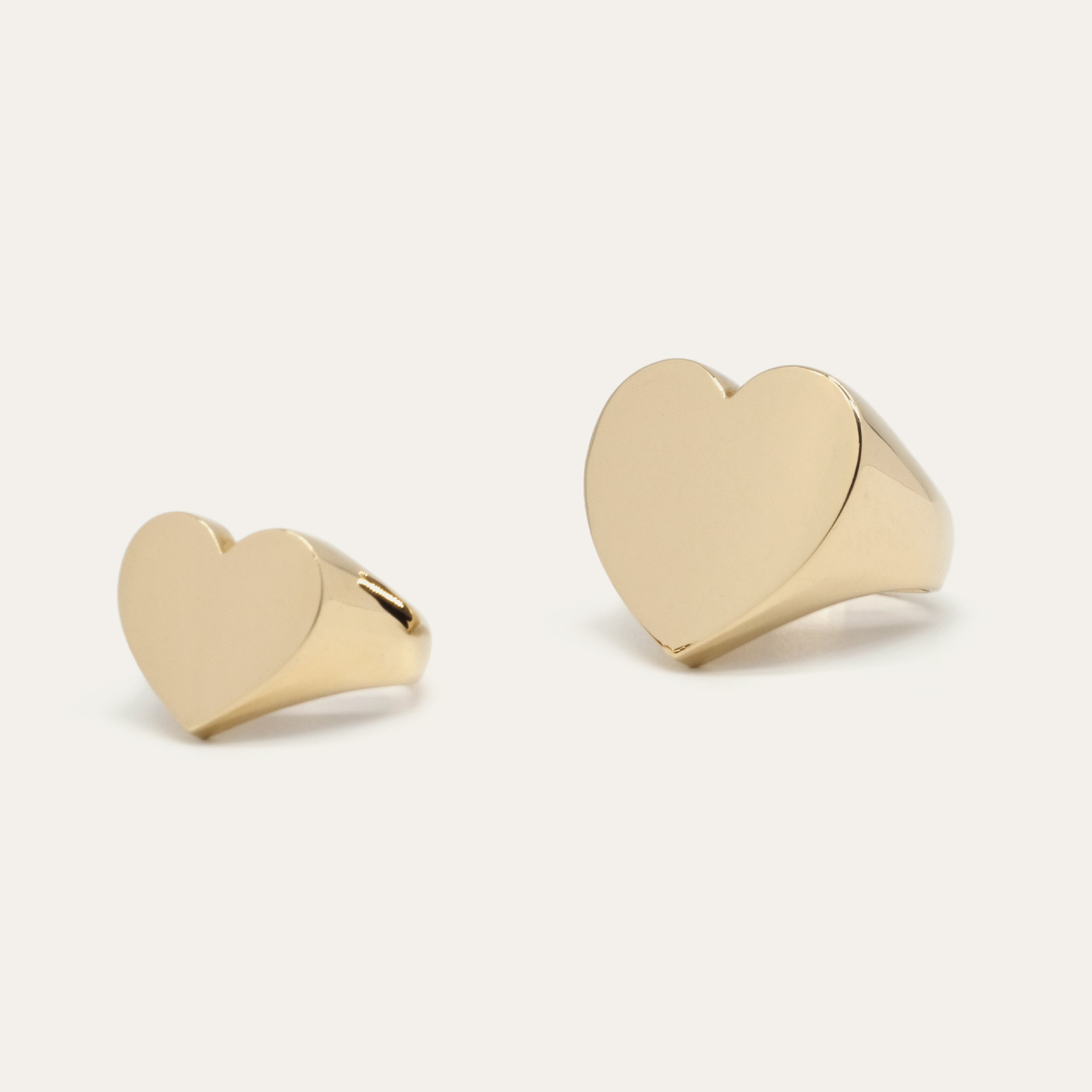 Heart Signet Ring, Large | Ready To Ship