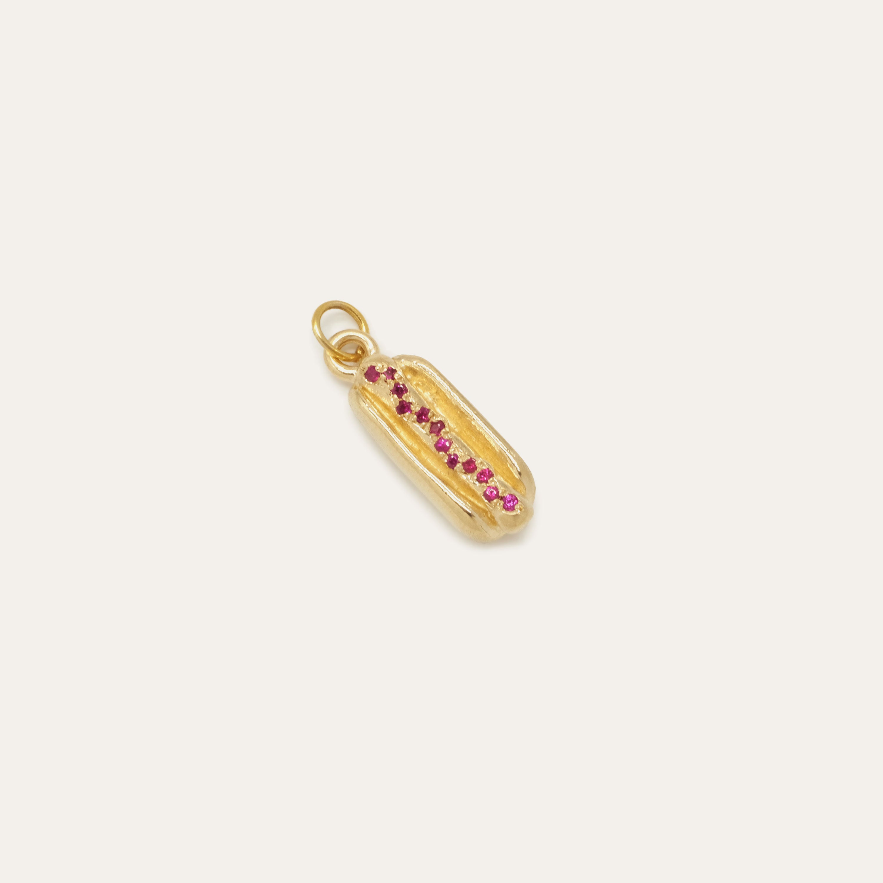 Ballpark Hotdog Charm