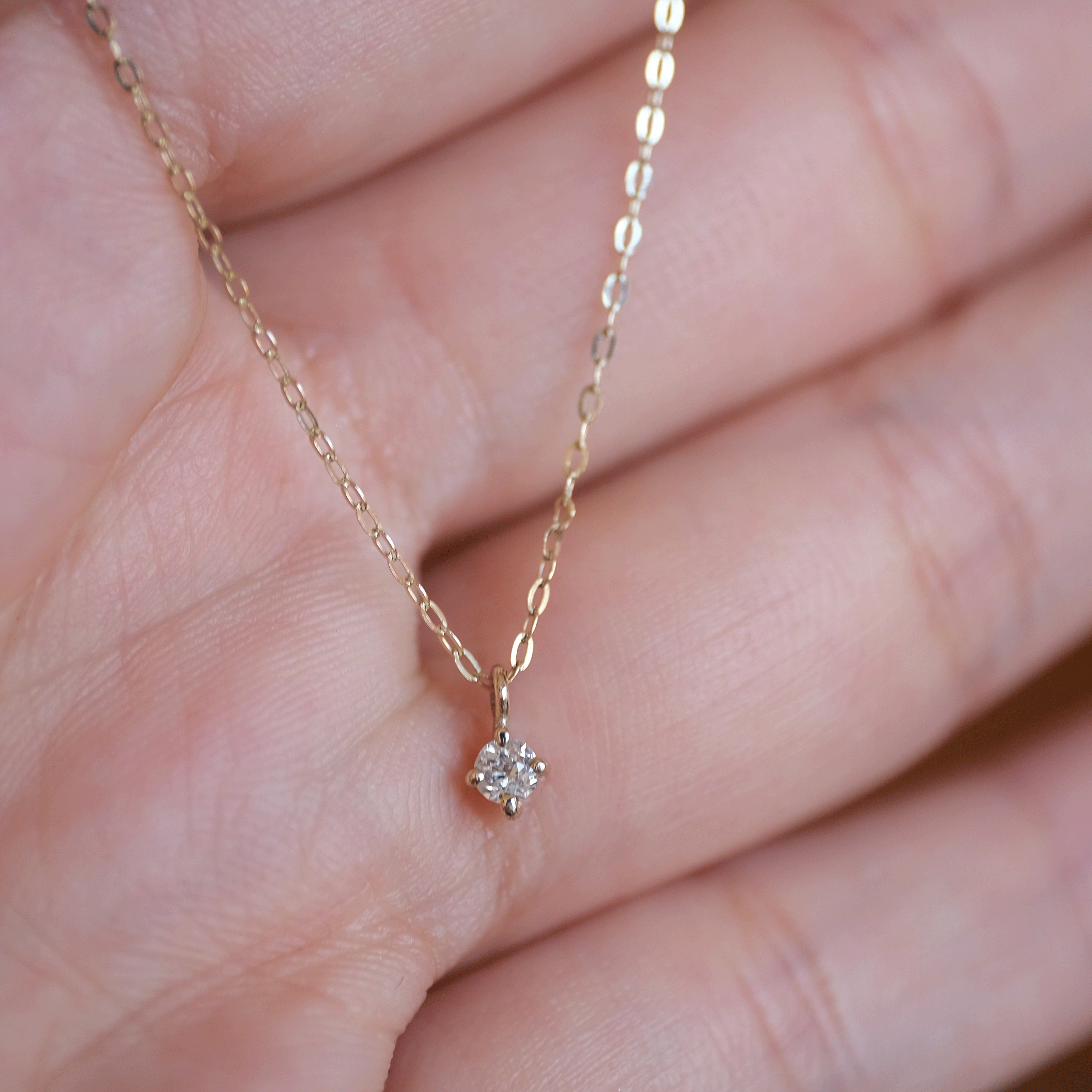 Old Mine Diamond Necklace | OOAK