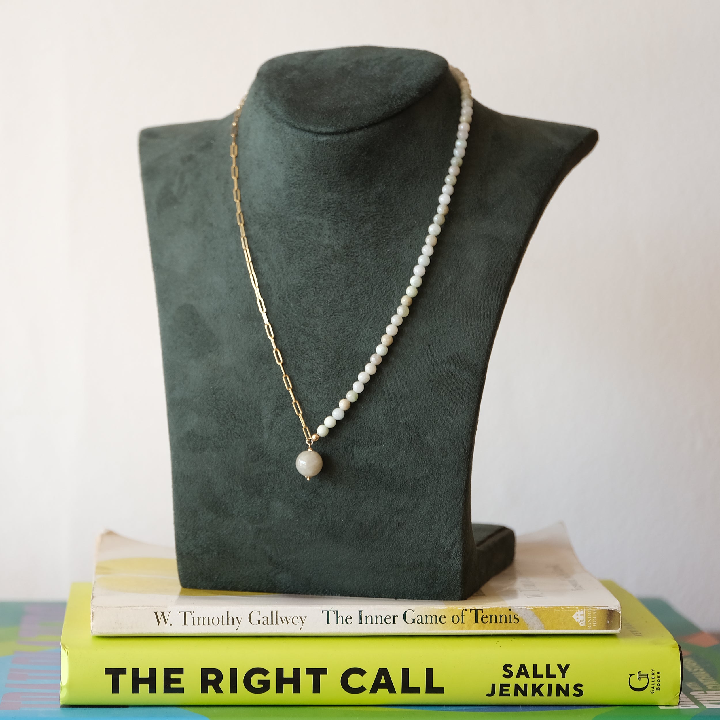 Jade Brick Necklace | OOAK