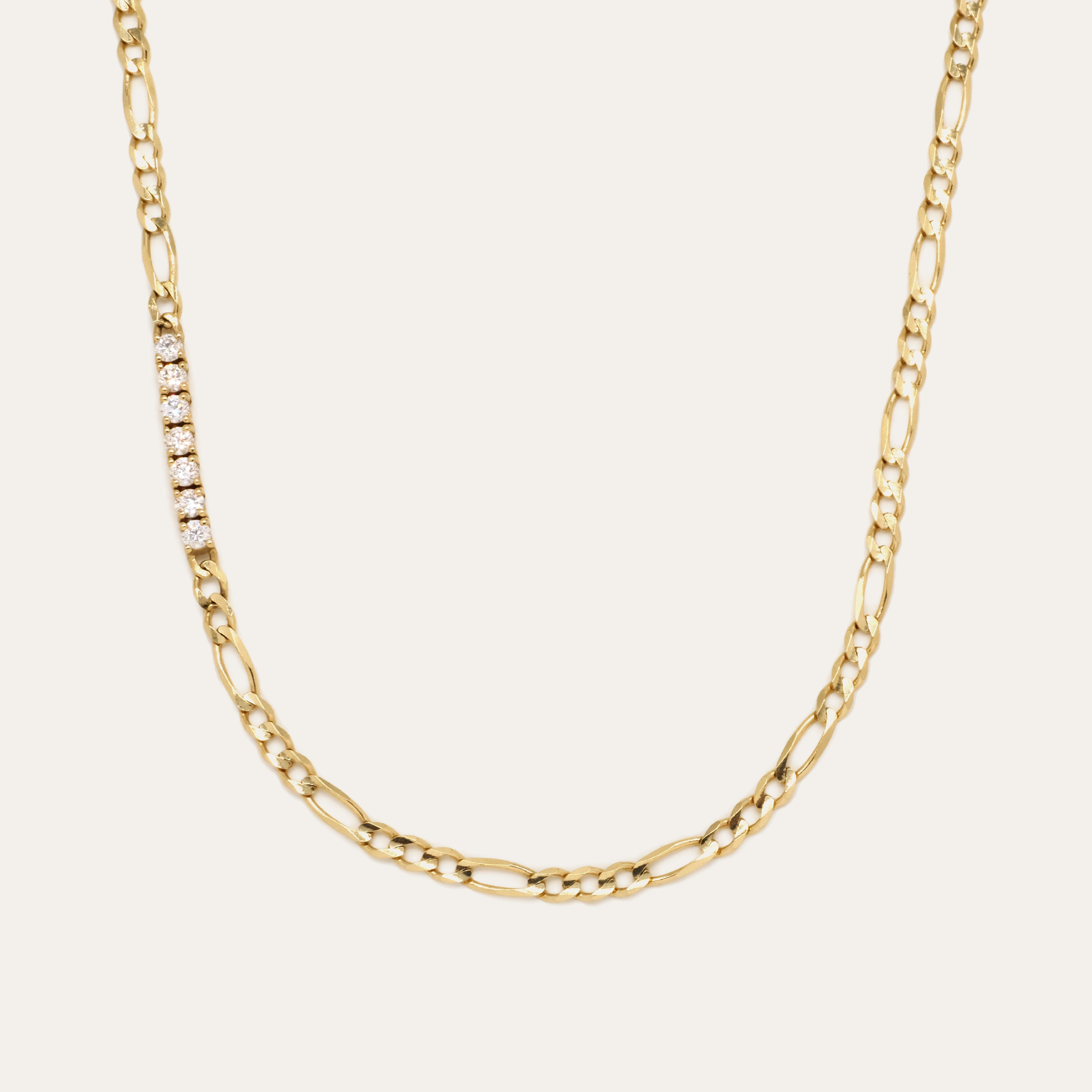 Diamond Large Fig Chain | OOAK