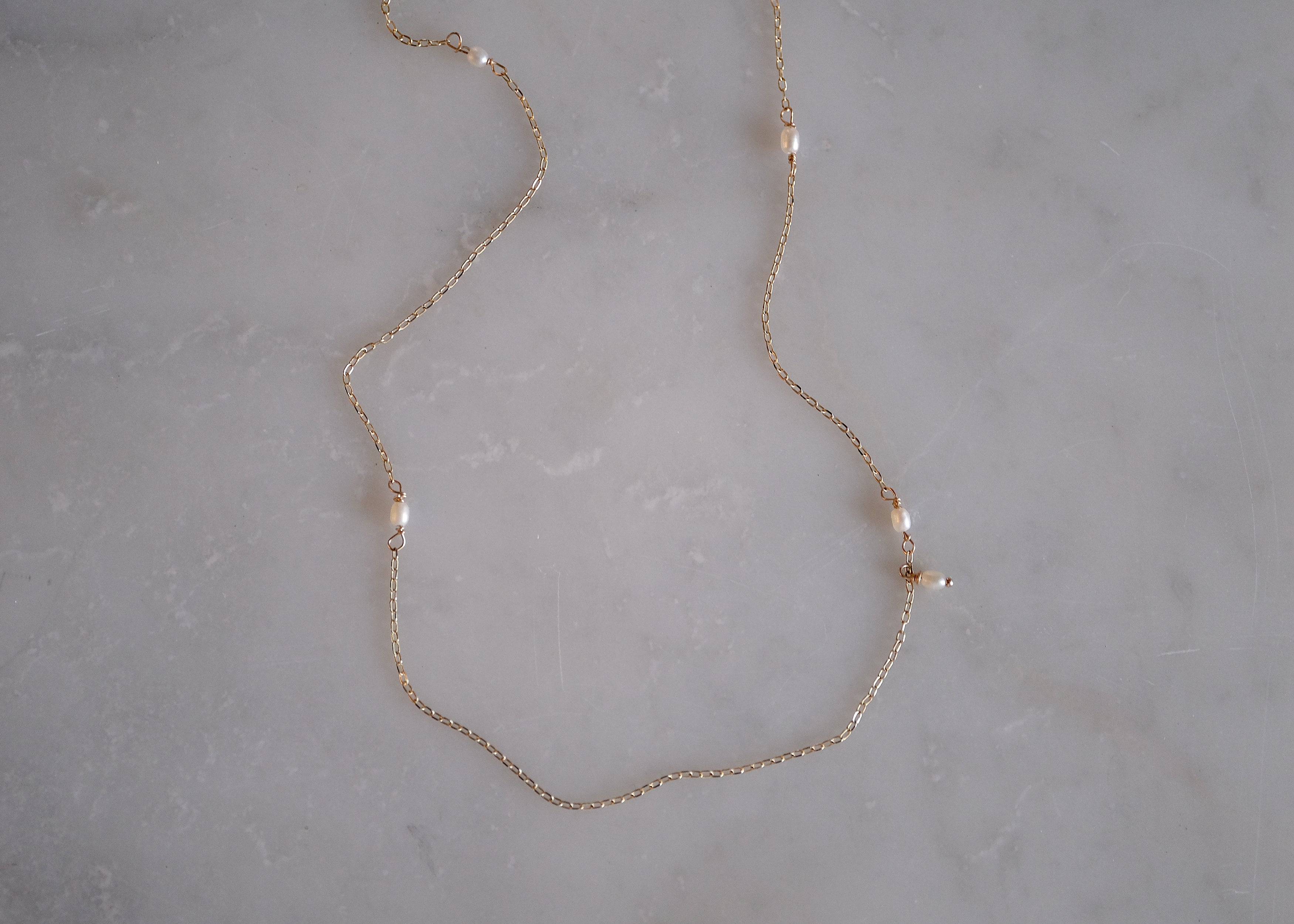 Pearl Droplet Necklace | OOAK
