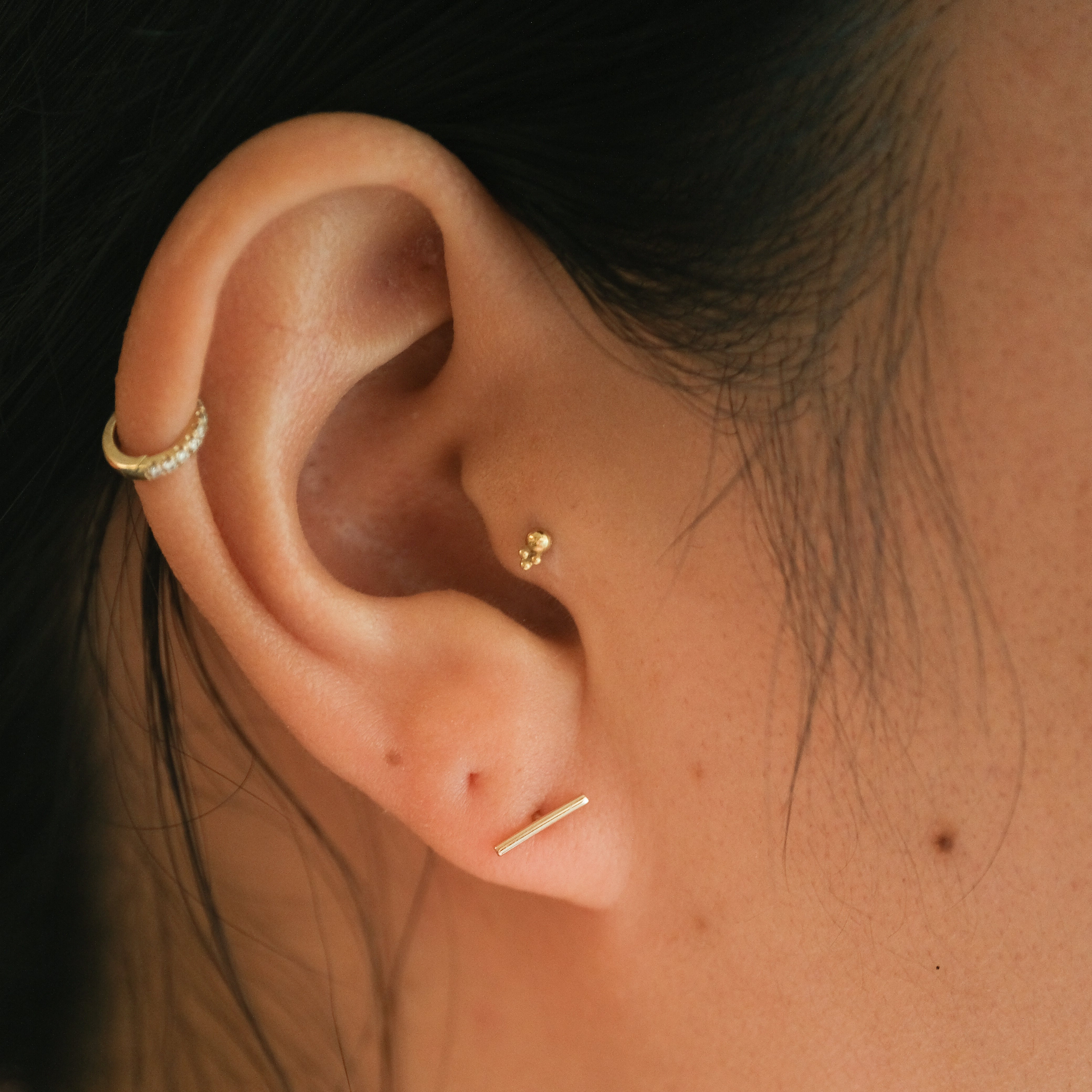 Staple Bar Earring