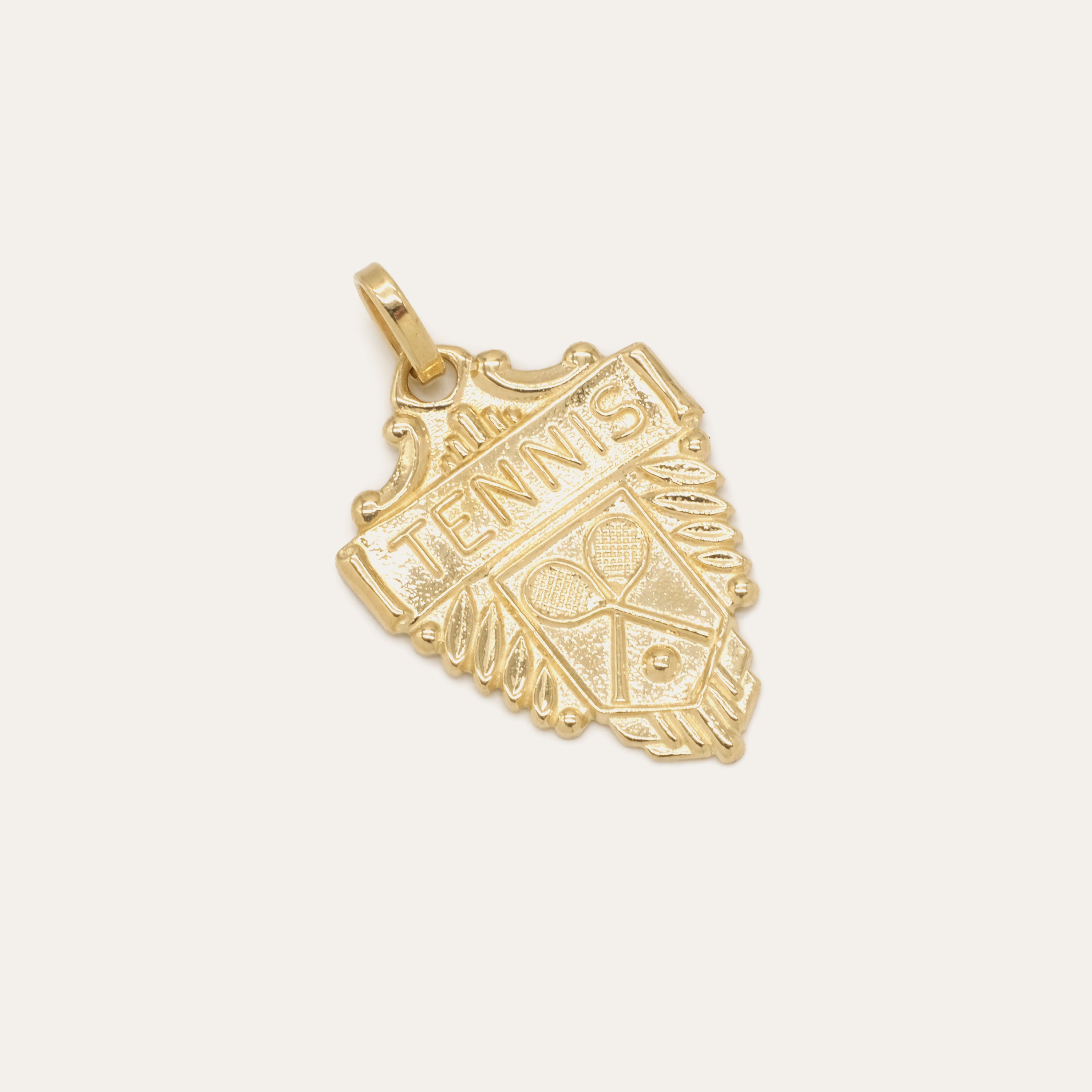 Tennis Court Crest Pendant