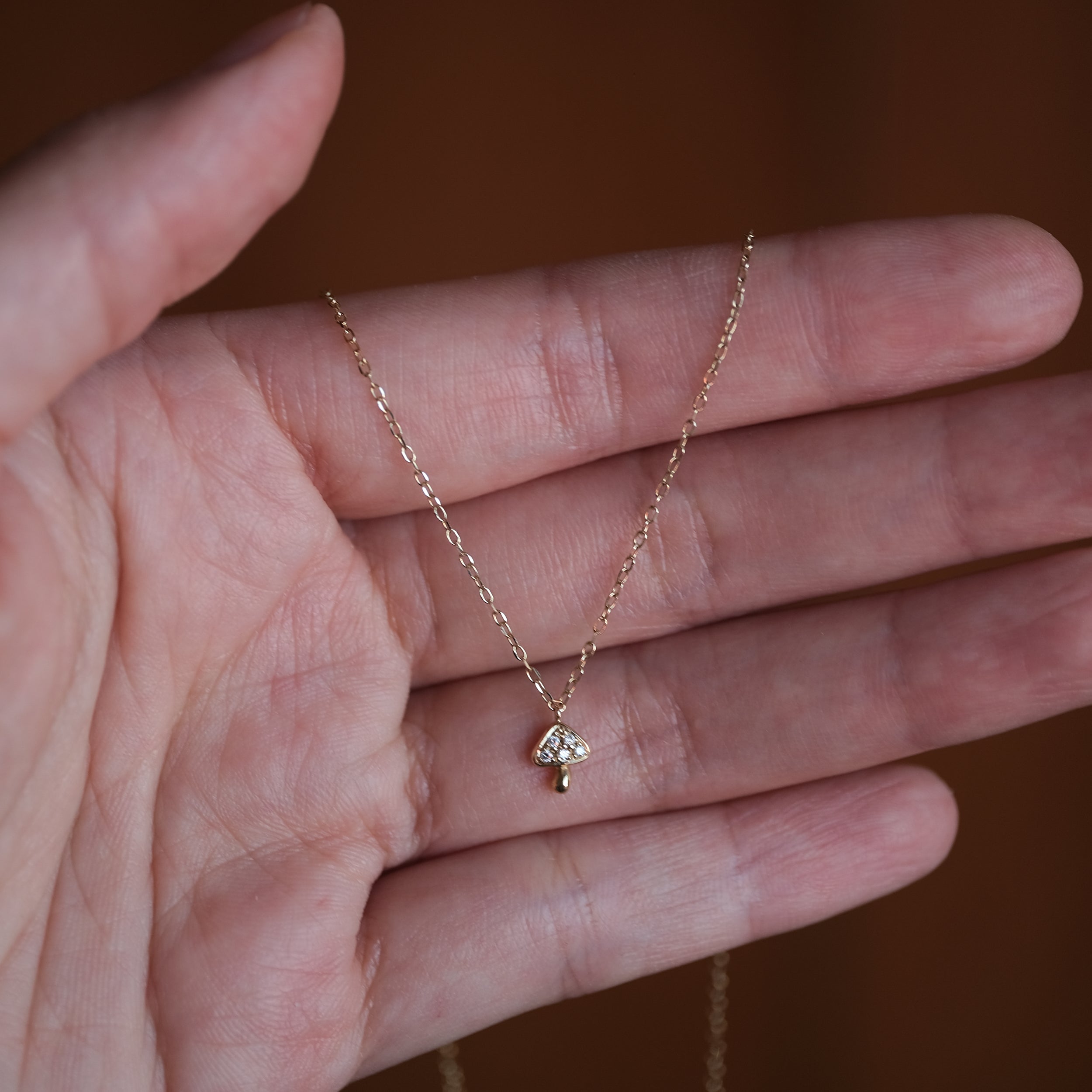 Wild Times Mushroom Necklace | Ready To Ship