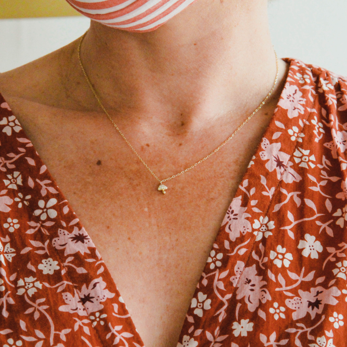 Wild Times Mushroom Necklace | Ready To Ship